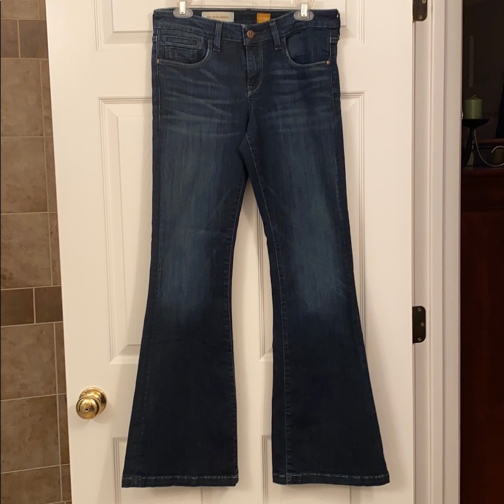 Pilcro and the Letterpress Stet 29 Flare Jeans
